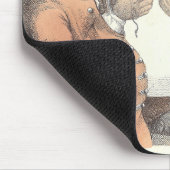 Goede tandheelkundige extractie op basis van oude  muismat (Hoek)