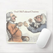 Goede tandheelkundige extractie op basis van oude  muismat (Met muis)