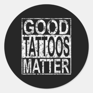 Goede Tattoos Traditionele Tattooer Grappig Tattoo Ronde Sticker