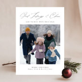 Goede Tidings en Cheer Funny Family Kerstmis Feestdagenkaart