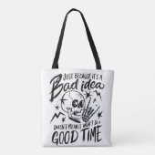 Goede tijd tote bag (Achterkant)