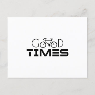 GOEDE TIJDEN BRIEFKAART