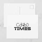 GOEDE TIJDEN BRIEFKAART (Voorkant / Achterkant)