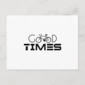 GOEDE TIJDEN BRIEFKAART (Voorkant)