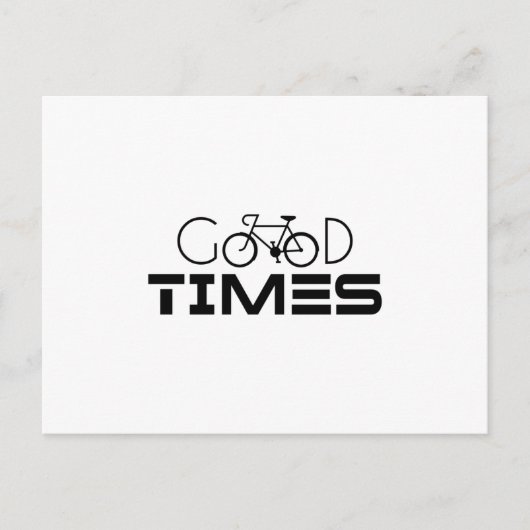 GOEDE TIJDEN BRIEFKAART (Voorkant)
