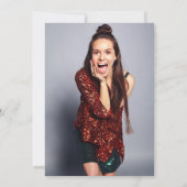 Goede tijden Disco Party Groovy vrijgezellenfeest Kaart (Achterkant)