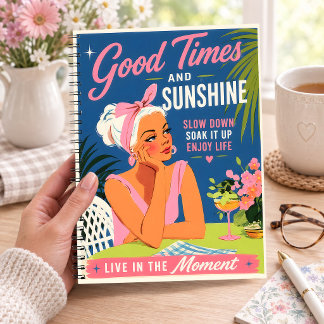Goede Tijden en Zomer Zon Vibes Notitieboek