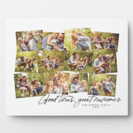 Goede tijden geweldige herinneringen 12 foto's fam fotoplaat