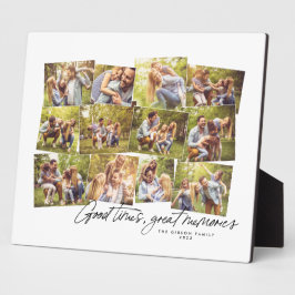 Goede tijden geweldige herinneringen 12 foto's fam fotoplaat