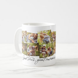 Goede tijden geweldige herinneringen 12 foto's fam koffiemok