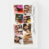 Goede tijden geweldige herinneringen aan het leuke spandoek (Verticaal)