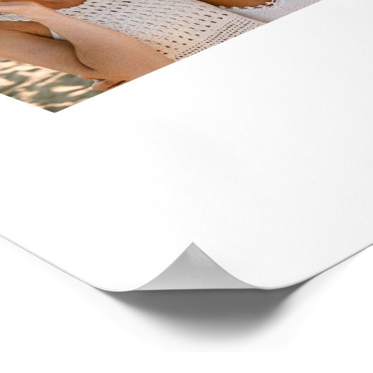 Goede tijden geweldige herinneringen leuk 8 fotoco poster (Hoek)