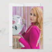 Goede tijden Groovy Pink Valentijns's Galentine's  Kaart (Achterkant)