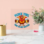 Goede tijden Happy Thanksgiving Classic T-shirt Acryl Bord (Huwelijk)