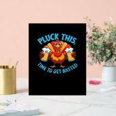 Goede tijden Happy Thanksgiving Classic T-shirt Acryl Bord (Huwelijk)