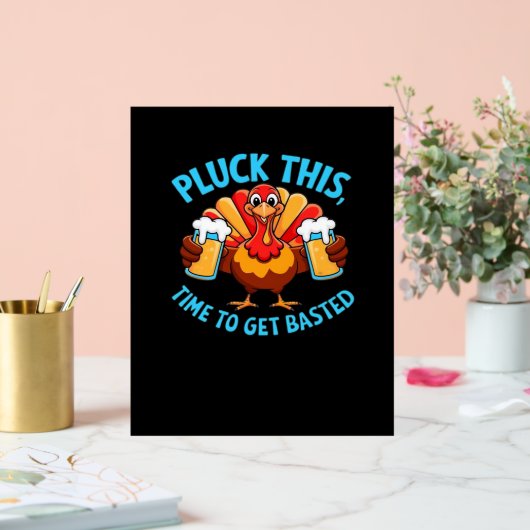 Goede tijden Happy Thanksgiving Classic T-shirt Acryl Bord (Huwelijk)