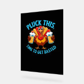 Goede tijden Happy Thanksgiving Classic T-shirt Acryl Bord (Hoek)