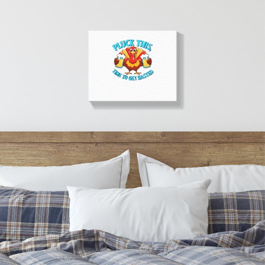 Goede tijden Happy Thanksgiving Classic T-shirt Canvas Afdruk (Insitu (Slaapkamer))