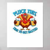 Goede tijden Happy Thanksgiving Classic T-shirt Poster (Voorkant)