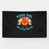 Goede tijden Happy Thanksgiving Classic T-shirt Spandoek (Horizontaal)