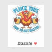 Goede tijden Happy Thanksgiving Classic T-shirt Sticker (Vel)
