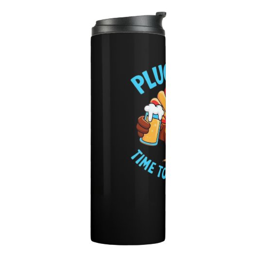 Goede tijden Happy Thanksgiving Classic T-shirt Thermosbeker (Gedraaid links)