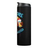 Goede tijden Happy Thanksgiving Classic T-shirt Thermosbeker (Geroteerd rechts)