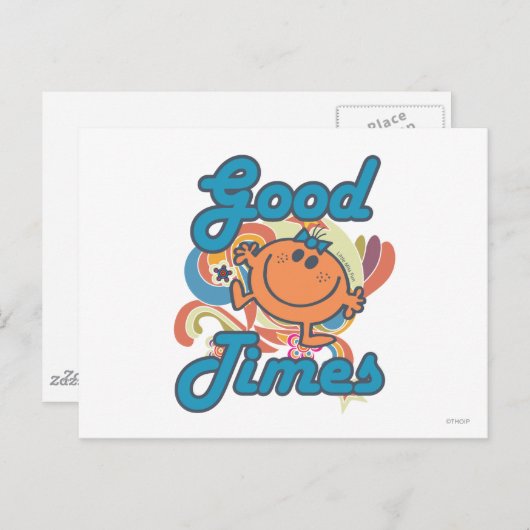 Goede tijden met Miss Fun. Briefkaart (Voorkant / Achterkant)