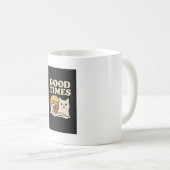 Goede tijden Retro - positieve vibes Koffiemok (Voorkant rechts)