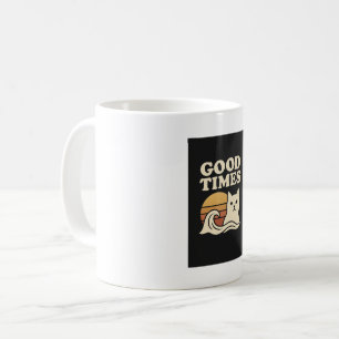 Goede tijden Retro - positieve vibes Koffiemok