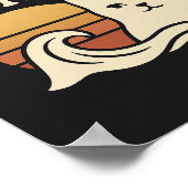 Goede Tijden Retro Poster –  muurkunst (Hoek)