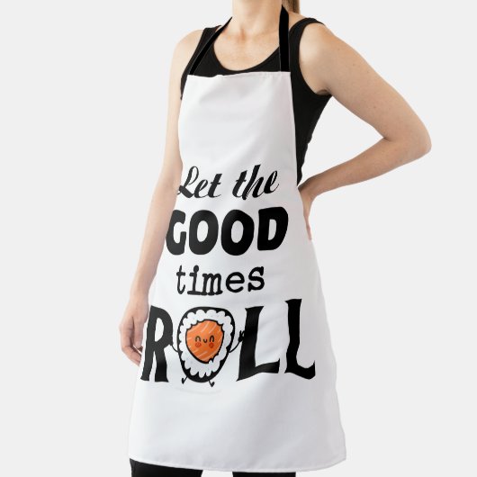 Goede tijden roll kawaii sushi schort (Insitu)