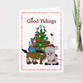Goede Tijding Feestdagen Kaart
