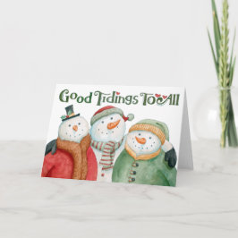 Goede tips - Wenskaart Feestdagen Kaart