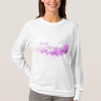 goede trillingen - abstract decoratief kunstontwer t-shirt