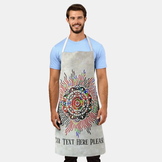 Goede trillingen schort (Gedragen)