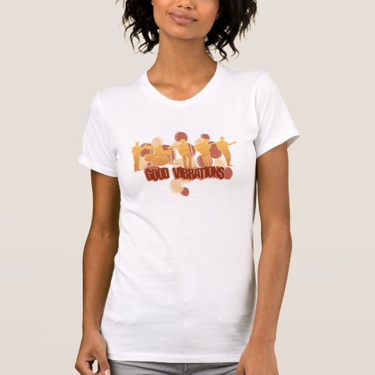 Goede trillingen t-shirt (Voorkant)