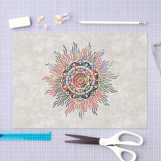 Goede trillingen tissuepapier (Craft)