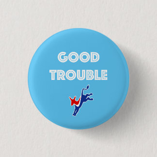 Goede Trouble Donkey Ronde Ronde Button 3,2 Cm