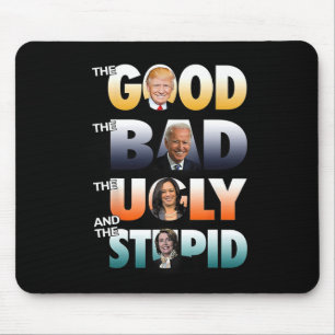 Goede Trump De Slechte Biden De Goede De Slechte D Muismat