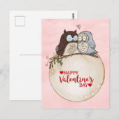 Goede Valentijnsdag Briefkaart (Voorkant / Achterkant)