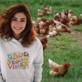 Goede Veganische Vibes Hoodie