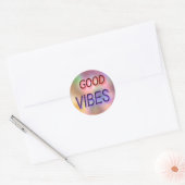 GOEDE VIBATQUOTE RONDE STICKER (Envelop)
