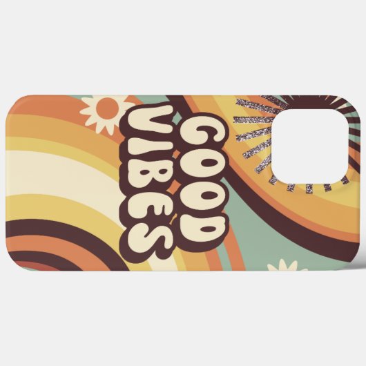 goede viben Case-Mate iPhone case (Achterkant (horizontaal))