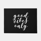 Goede vibes alleen deurmat (Voorkant)