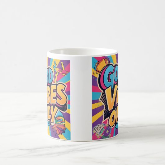 Goede vibes alleen klassieke mok (Center)