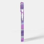 Goede Vibes alleen Paarse iPhone Case (Achterkant / Links)