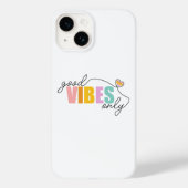 Goede vibes alleen regenbooghart Case-Mate iPhone case (Achterkant)