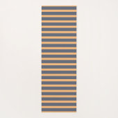 Goede Vibes alleen Sinaasappel & Blauw Typografie  Yogamat (Achterkant)