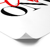 Goede vibes alleen Wall Art Poster (Hoek)